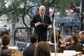 Borenboim y su orquesta por la paz, ante una multitud en Buenos Aires